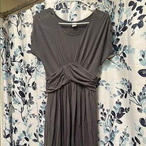 Elegant Gray Women's Dress